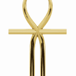 Gouden Kundalini symbool voor spirituele groei en bewustzijn.
